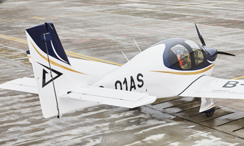 Flying out of the country, the general aircraft on the air show